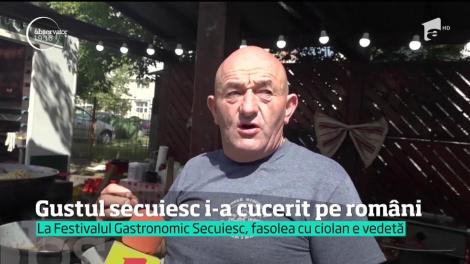 Regele Ciolanului a făcut spectacol la Festivalul Gastronomic Secuiesc, din Miercurea Ciuc