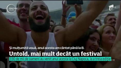 Record de 300 de mii de oameni la Untold! Festivalul din Cluj s-a încheiat cu momente surprinzătoare