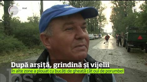 Vijeliile au făcut prăpăd în mai multe judeţe din ţară