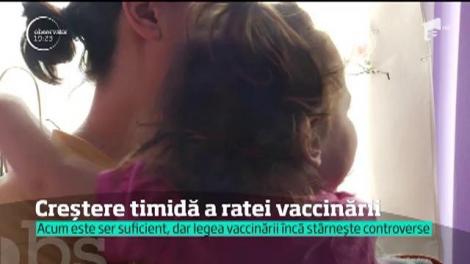Numărul celor care se prezintă la vaccinarea anti-rujeolă a crescut de patru ori