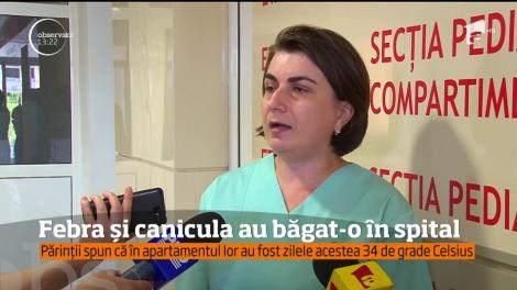 Un bebeluş de 6 luni din judeţul Argeş a fost transferat cu elicopterul la un spital din Bucureşti, în stare critică!