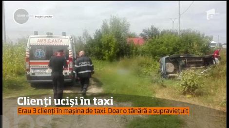 Doi oameni au murit, după ce s-au urcat într-un taxi, în judeţul Bacău