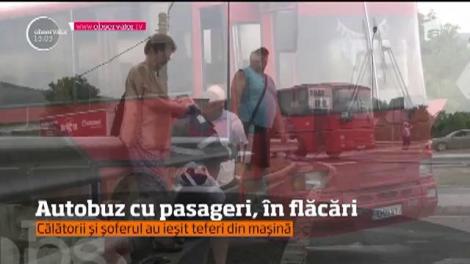 Momente de panică într-un autobuz cu pasageri care circula de la Brad spre Deva!