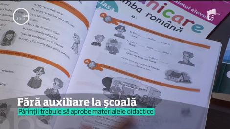 Gata cu materialele auxiliare în şcoli! Ministerul vrea ghiozdane de un kilogram pentru elevi şi garantează că toată lumea va avea manuale la începutul şcolii