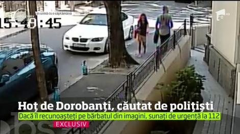 Se caută un hoţ de locuinţe, după ce, în plină zi, individul a intrat într-o vilă din zona Dorobanţi, din Capitală, şi a furat un laptop