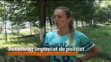 Un bărbat din judeţul Vaslui a fost împuşcat de poliţişti, pentru că a ieşit la ei cu securea!