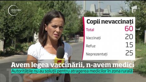 Legea vaccinării ar putea intra în vigoare de la 1 ianuarie. Medicii sunt însă puţini