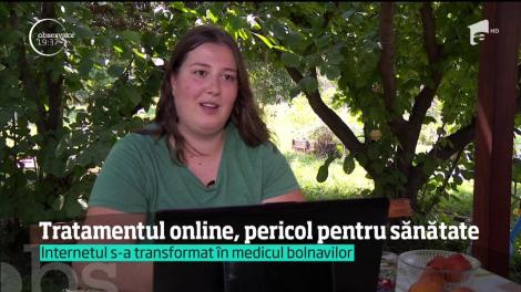 Tratamentul online, pericol pentru sănătate