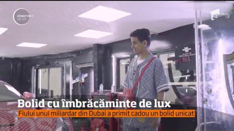 Fiul unui miliardar din Dubai a primit cadou un Ferrari în valoare de 200 de mii de lire sterline