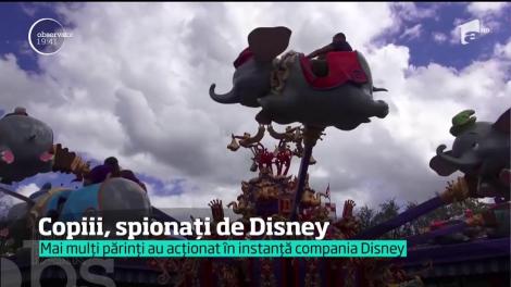 Celebra companie Disney, acuzată că spionează copiii