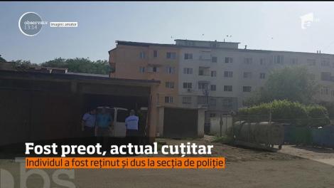 Un fost preot care a atacat mai multe persoane cu un cuţit, a fost reţinut de poliţiştii din localitatea sălăjană Simleu Silvaniei