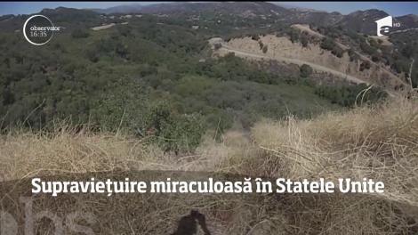 Un motociclist din Statele Unite a ratat un viraj și a zburat cu motorul într-o prăpastie adâncă