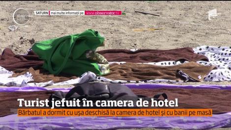 Un turist cazat în Saturn s-a trezit în toiul nopţii cu doi indivizi mascaţi peste el, în camera de hotel