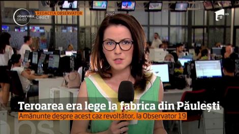 Fabrica de confecţii din Păuleşti, Prahova, a primit 10.500 lei amendă pentru că patronul își înjură angajații