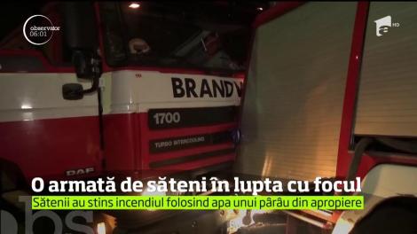 Un întreg sat bistriţean s-a mobilizat pentru a ajuta o familie cu 4 copii