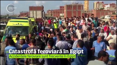 Catastrofă feroviară în Egipt