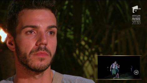 "Nu-mi pasă că voi arăta așa la televizor". Robert, mut de uimire, după ce vede parcursul iubitei sale pe "Insula Iubirii": "Ține-te bine de buștean"