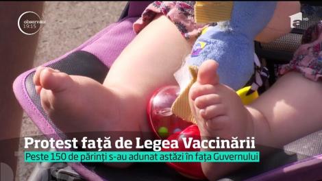 Protest față de Legea Vaccinării