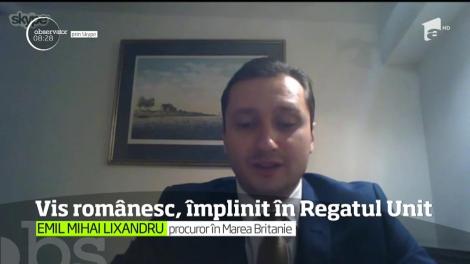 Emil Mihai Lixandru, singurul procuror-român din Regatul Unit