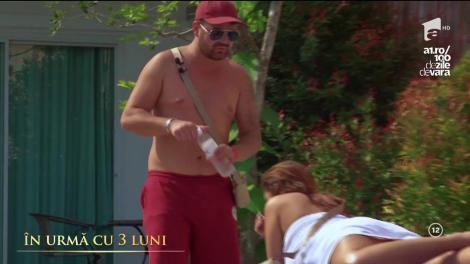 Aurel către Alexandra, partenera sa: "Ai pofte, dragă! Că ai rămas gravidă pe aici!"