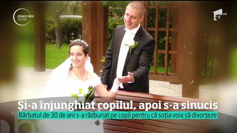 Un tânăr it-ist din Capitală și-a înjunghiat copilul, apoi s-a sinucis