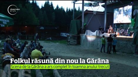 Folkul răsună din nou pe scena de la Gărâna