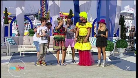 S-a râs cu lacrimi la ”Gashka Mare”! Dorian Popa și Theo Rose, puși în fața celor mai haioase costume