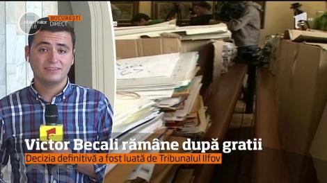 Victor Becali rămâne după gratii. Judecătorii i-au respins cererea de eliberare condiţionată