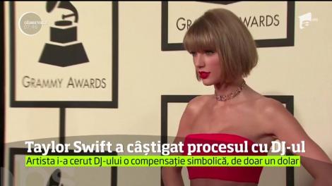 Taylor Swift a câştigat procesul intentat unui fost DJ de radio