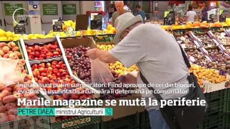 Marile magazine se mută la periferie