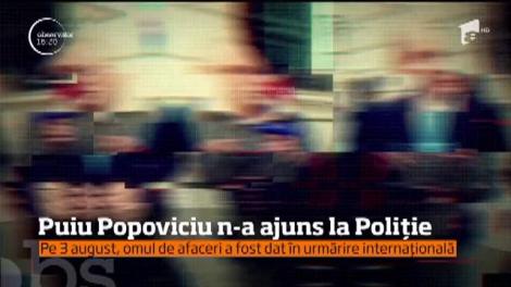 Puiu Popoviciu nu a trecut pe la Secţia de Poliţie din Londra cu toate că judecătorul i-a impus trei astfel de vizite săptămânal