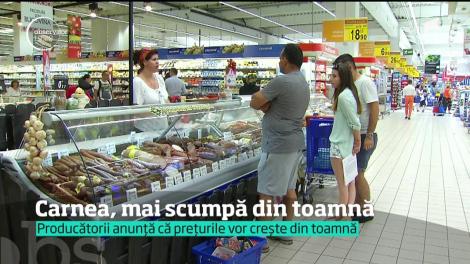 Producătorii români anunţă că până în toamnă preparatele din carne vor costa ca în strănătate
