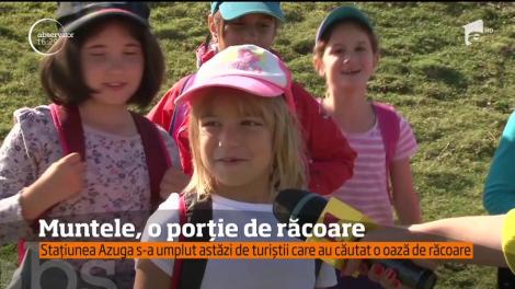 Muntele, o porție de răcoare pentru turiști