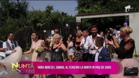 Cristina la hora miresei şi ruperea turtei!