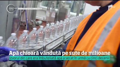 Companie acuzată că a vândut apă de la robinet, nu naturală 100%, în valoare de 900 de milioane de dolari pe an!