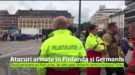 Atacuri armate în Finlanda și Germania
