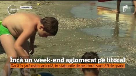 Încă un week-end aglomerat pe litoral