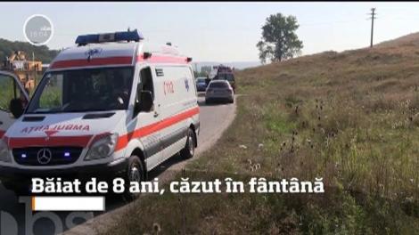 Un băiat de opt ani din Dej a ajuns la spital în stare gravă, după ce a căzut într-o fântână