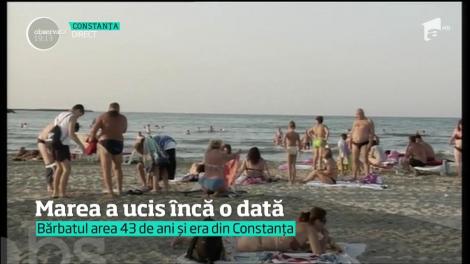 Încă o tragedie la malul mării, un bărbat a murit înecat pe o plajă din Constanţa