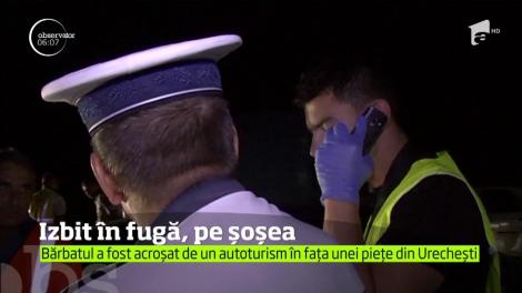 O nouă tragedie pe Drumul European E85. Un bărbat și-a pierdut viața, în timp ce traversa printr-un loc nepermis