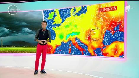 Se răcește vremea. Vestul ţării a fi lovit de vijelii puternice!
