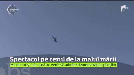 Aeromania a adus spectacol pe cerul de la malul mării