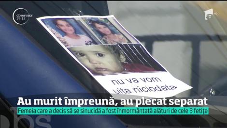 Mama care şi-a condus cei patru copii spre moarte, în faţa trenului, a fost înmormântată fără slujbă