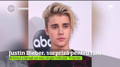 Justin Bieber a lansat un nou single, intitulat "Friends"