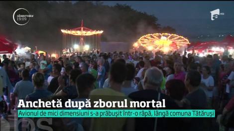 E anchetă în cazul accidentului aviatic de lângă Paşcani