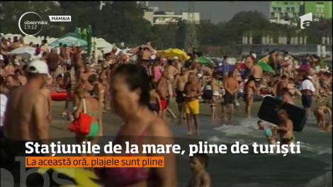 Stațiunile de la mare, pline de turiști