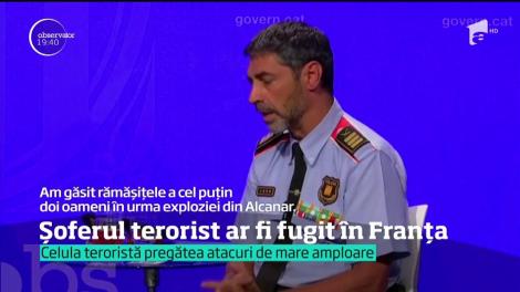 Detalii şocante despre celula teroristă din Catalonia. Teroriştii plănuiau să folosească zeci de butelii cu gaz pentru a confecţiona maşini-capcană