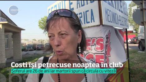 Femeie spulberată pe trecerea de pietoni, în Mamaia