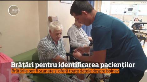 Brăţări pentru identificarea pacienţilor în Spitalul Judeţean Suceava