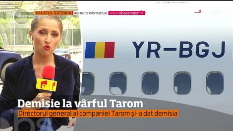 Directorul general al Tarom și-a dat demisia, după ce premierul a trimis corpul de control la compania de stat